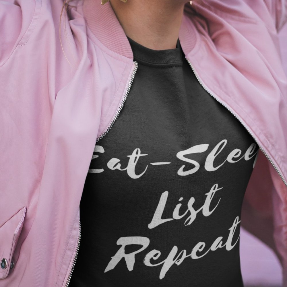 Posh T-shirt  Eat Sleep List Posh Stuff